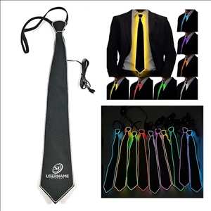 LED Light up Neckties Luminous Colorful Tie